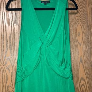 Cable and gauge size large, sleeveless blouse, top. Very sexy cute design.